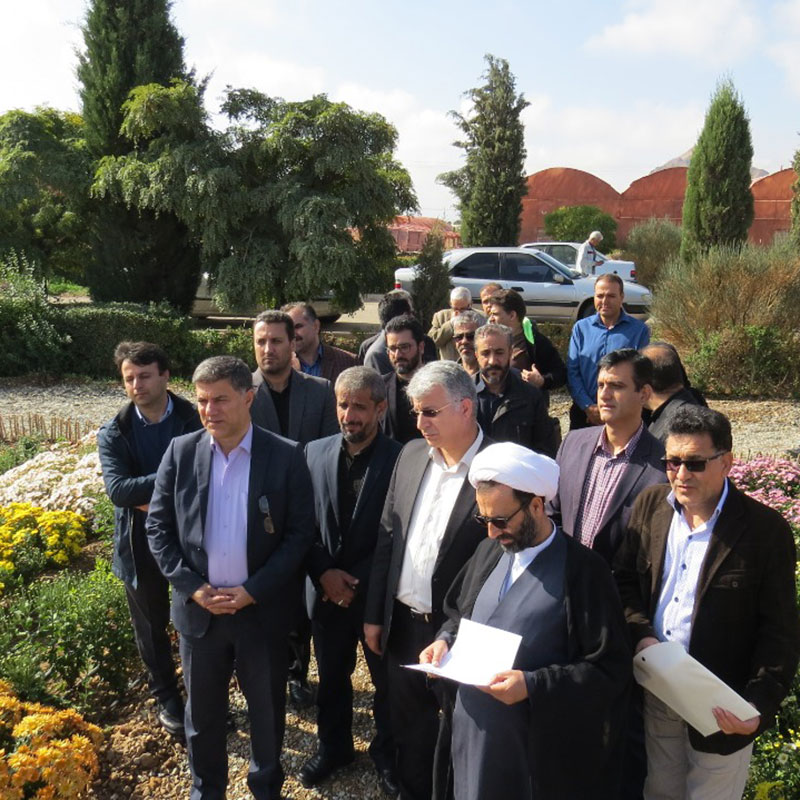اعضای تیم پژوهشکده گل و گیاه محلات از گلخانه های شهر پاکدشت بازدید کردند